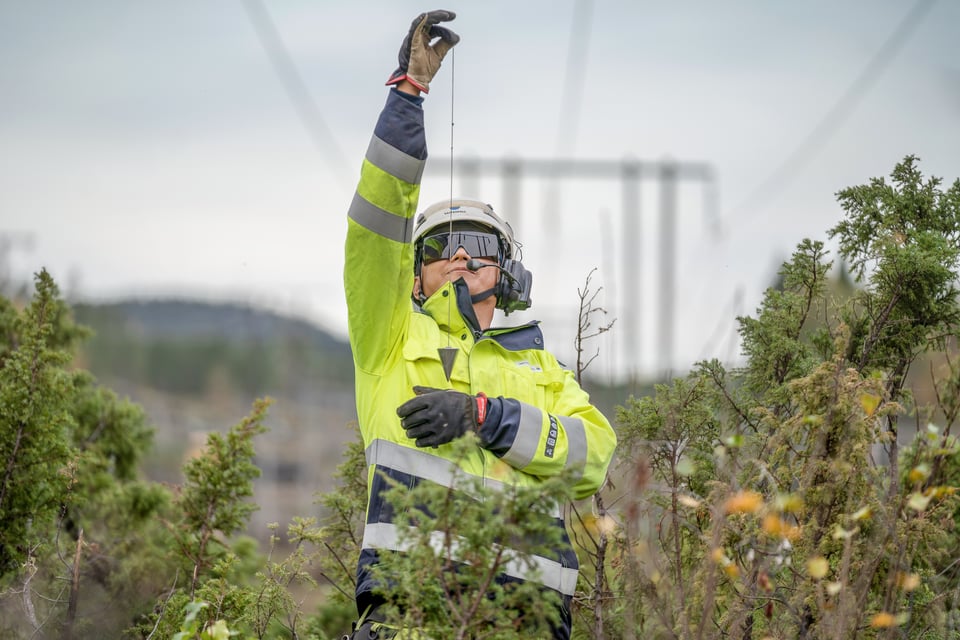 Högspänning_Omid Roshani_measuring grid_Vattenfall