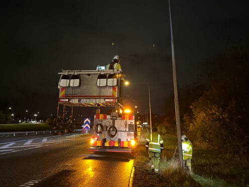 Höga krav när belysningen på E4 Norrköping moderniseras