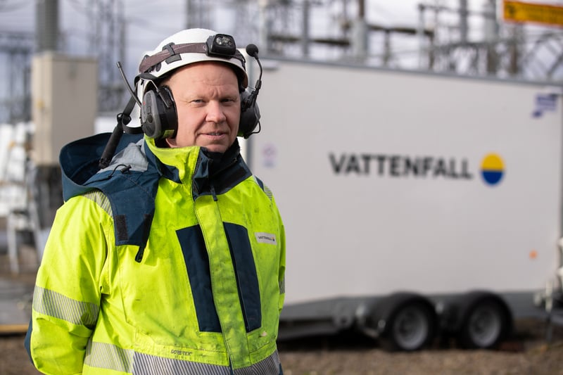 Möt Kristoffer Neandhers – SF₆-specialisten som minskar klimatpåverkan i Sveriges elnät