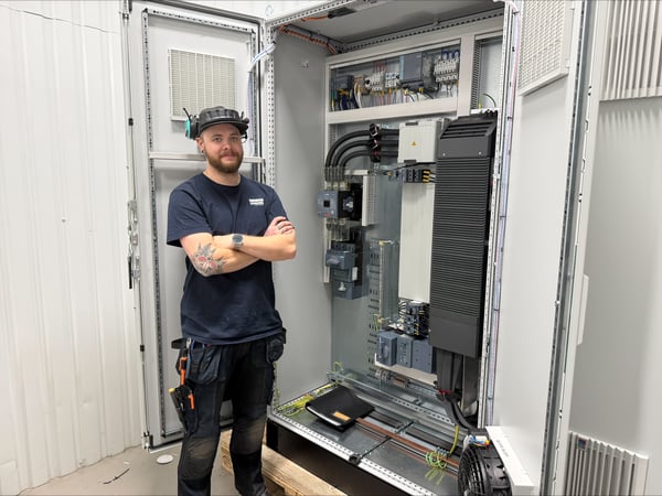 Styrskåp i världsklass: Dalenbergs bygger hjärtat i Taylormades sågverk utanför Newcastle