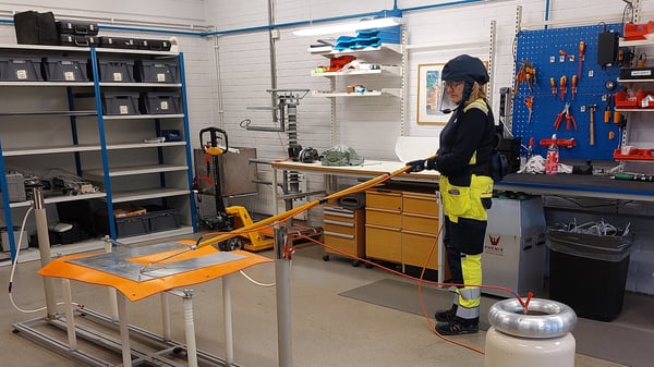 Vattenfall Services besiktning av AMS-utrustning räddar liv